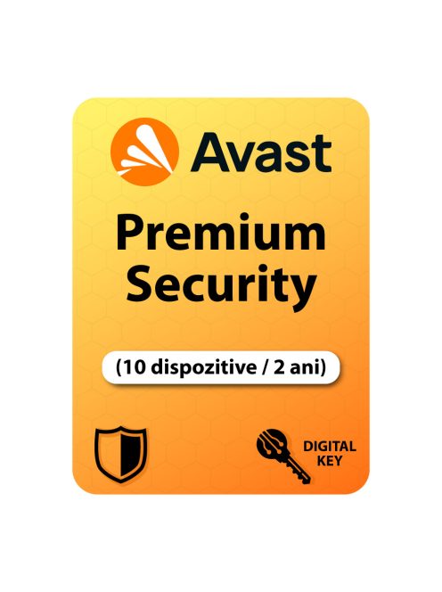 Avast Premium Security (10 dispozitive / 2 ani) - Cumpărați licență digitală de la vrsoftware.ro