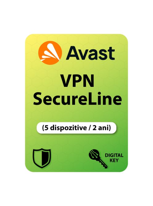 Avast SecureLine VPN (5 dispozitive / 2 ani) - Cumpărați licență digitală de la vrsoftware.ro
