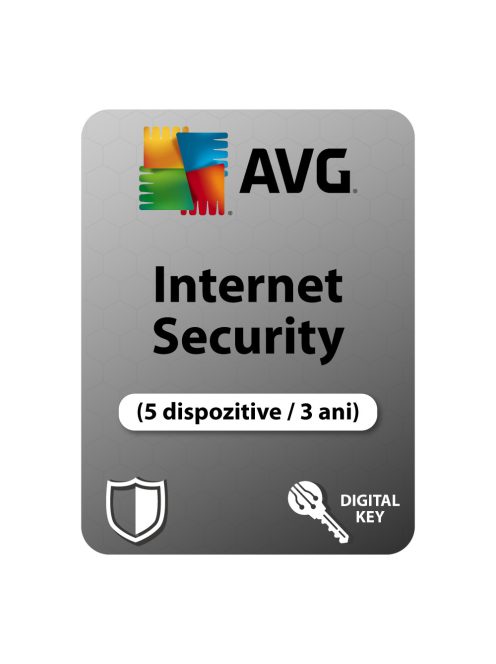 AVG Internet Security (5 dispozitive / 3 ani) - Cumpărați licență digitală de la vrsoftware.ro