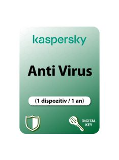 Kaspersky Antivirus (1 dispozitiv / 1 an) - Cumpărați licență digitală de la vrsoftware.ro