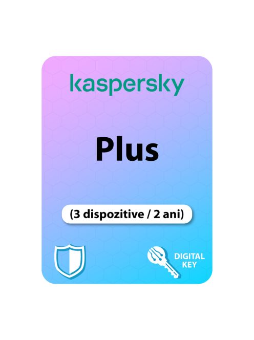 Kaspersky Plus (EU) (3 dispozitive / 2 ani) - Cumpărați licență digitală de la vrsoftware.ro