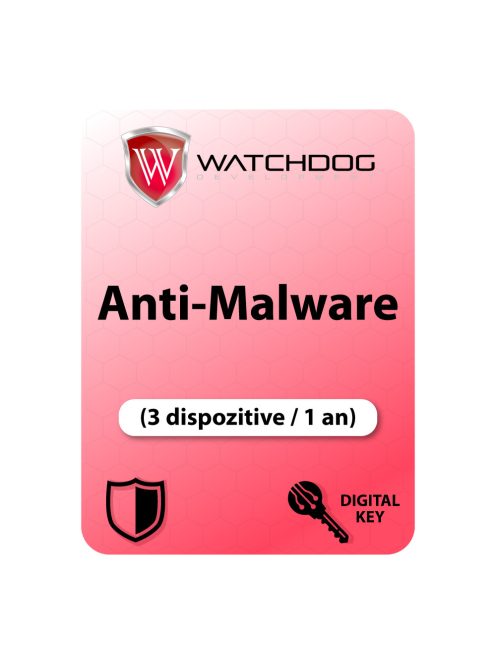 Watchdog Anti-Malware (EU) (3 dispozitive / 1 an) - Cumpărați licență digitală de la vrsoftware.ro
