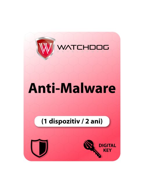 Watchdog Aniti-Malware (1 dispozitiv / 2 ani)  - Cumpărați licență digitală de la vrsoftware.ro