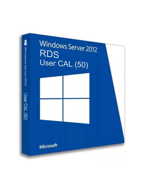 Windows Server 2012 RDS User CAL (50) - Cumpărați licență digitală de la vrsoftware.ro