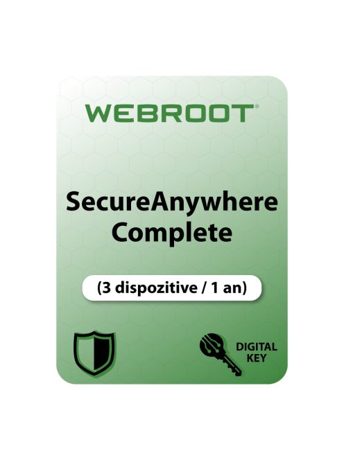 Webroot SecureAnywhere Complete (EU) (3 dispozitive / 1 an) - Cumpărați licență digitală 
