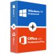 Microsoft Windows 11 Pro (OEM) + Microsoft Office 2021 Professional Plus (Activare on-line)