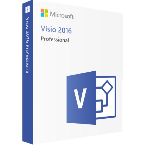 Licență Microsoft Visio Professional 2016 (1 dispozitiv / Lifetime) (Mutabil)