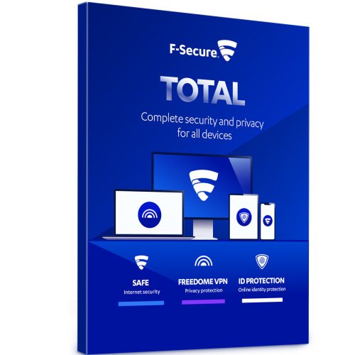 F-Secure Total (3 dispozitive / 1 an) (EU)