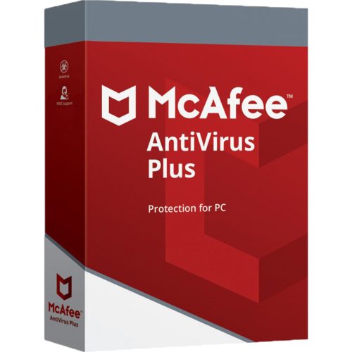 McAfee AntiVirus Plus (10 dispozitiv / 1 an)