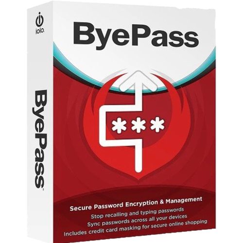 iolo ByePass Password Manager (1 dispozitiv / 1 an)