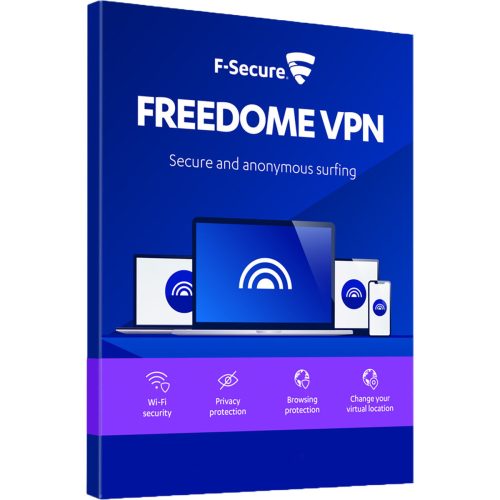 F-Secure VPN (3 dispozitive / 1 an)