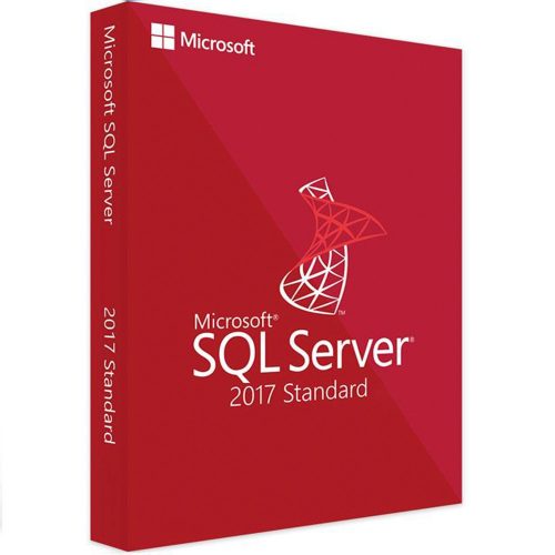 Licență Microsoft SQL Server 2017 Standard (1 utilizator)