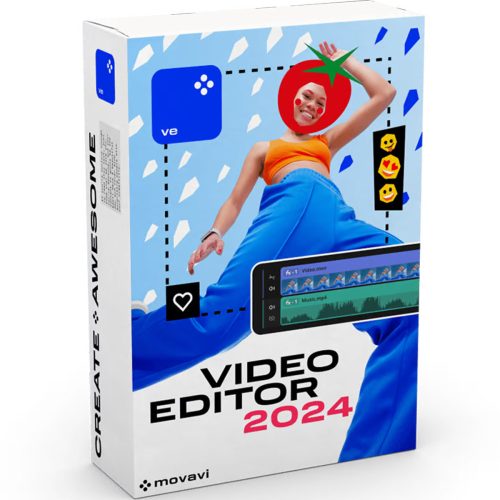 Movavi Video Editor 2024 (1 dispozitiv / 1 an)