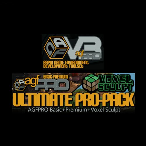 Axis Game Factory's AGFPRO + Voxel Sculpt + Premium Bundle (1 dispozitiv / Lifetime) (Steam)