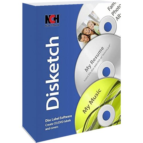 NCH: Disketch Disc Label (1 dispozitiv / Lifetime)