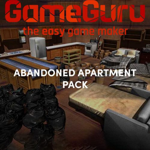 Licență GameGuru - Abandoned Apartment Pack DLC (1 dispozitiv / Lifetime) (Steam)