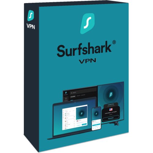 Surfshark VPN (Unlimited dispozitiv / 1 lună)