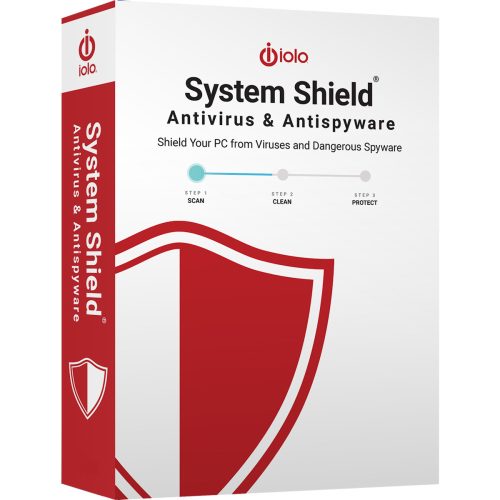 iolo System Shield AntiVirus & AntiSpyware (5 dispozitive / 1 an)