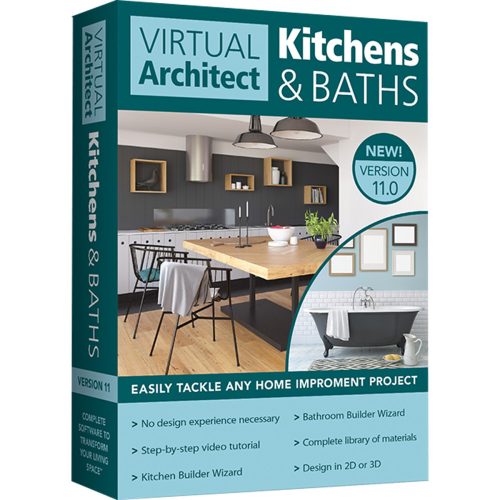 Virtual Architect Kitchens & Baths (1 dispozitiv / Lifetime)