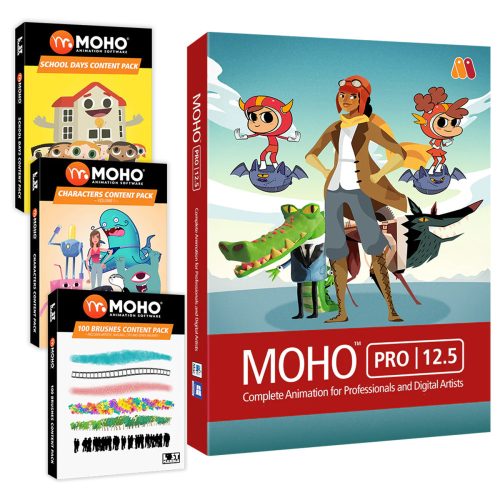 Licență MOHO Pro 12.5 Bundle (1 dispozitiv / Lifetime) (Windows / Mac)