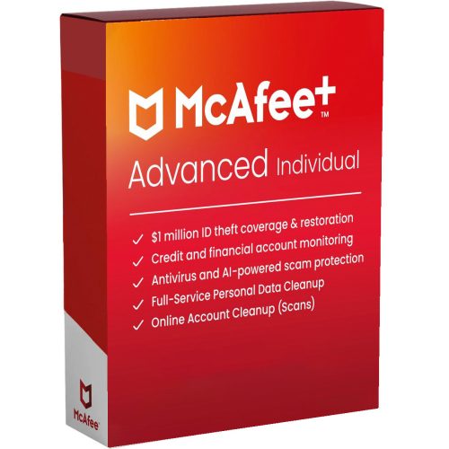 McAfee+ Advanced Individual Security (1 utilizator / 1 an) (EU)