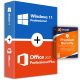 Microsoft Windows 11 Pro (OEM) + Office 2021 Professional Plus (Activare on-line) + Avast Premium Security (1 dispozitiv / 1 an)