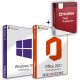 Microsoft Windows 10 Pro (OEM) + Office 2021 Professional Plus (Activare on-line) + McAfee Total Protection (5 dispozitive / 1 an) Family Pack