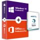 Microsoft Windows 10 Pro + Office 2019 Professional Plus (Activare on-line) + Panda Dome Essential (3 dispozitive / 1 an) Family Pack