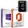 Microsoft Windows 10 Pro (OEM) + Office 2021 Professional Plus (Activare on-line) + AVG Secure VPN (5 dispozitive / 1 an) Small Business Pack